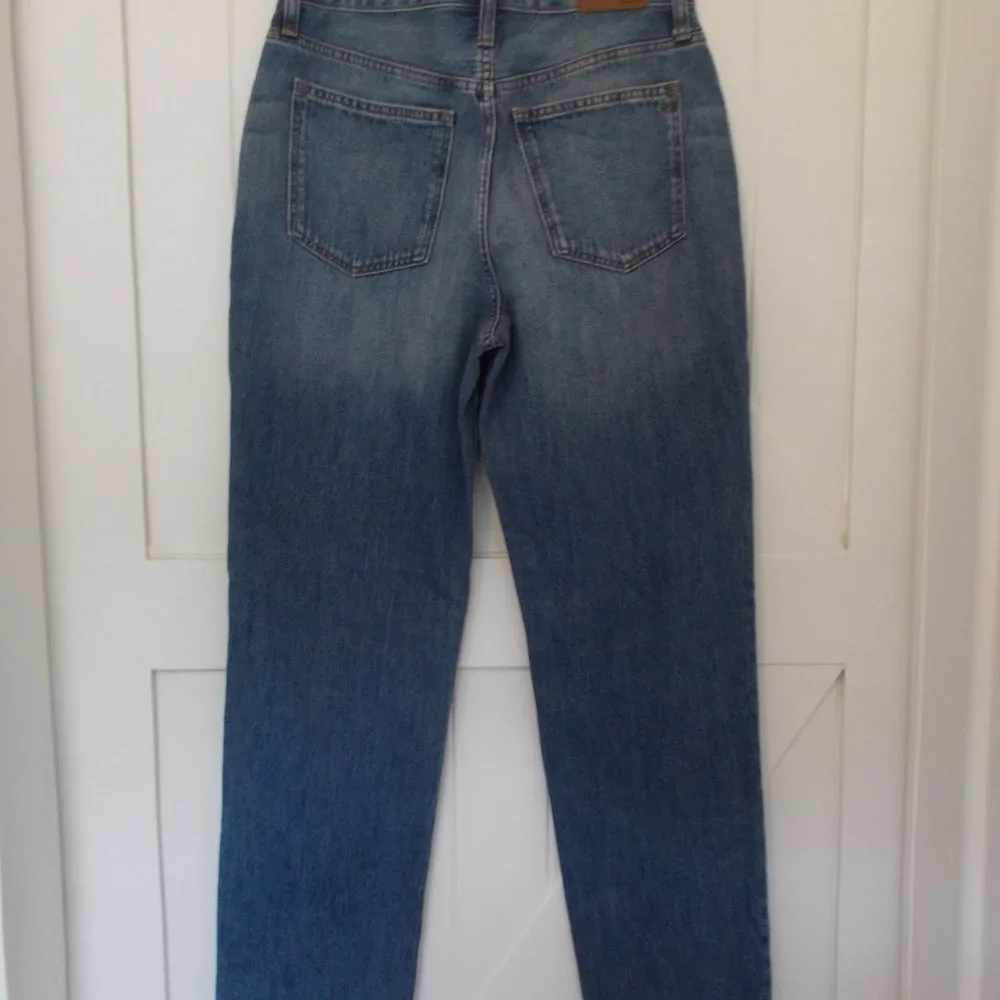 Madewell Relaxed Denim Jeans High Rise‎ Medium Wash Women's Size 27 100% Cotton